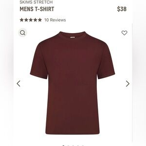 NWT skims stretch men’s tee size M